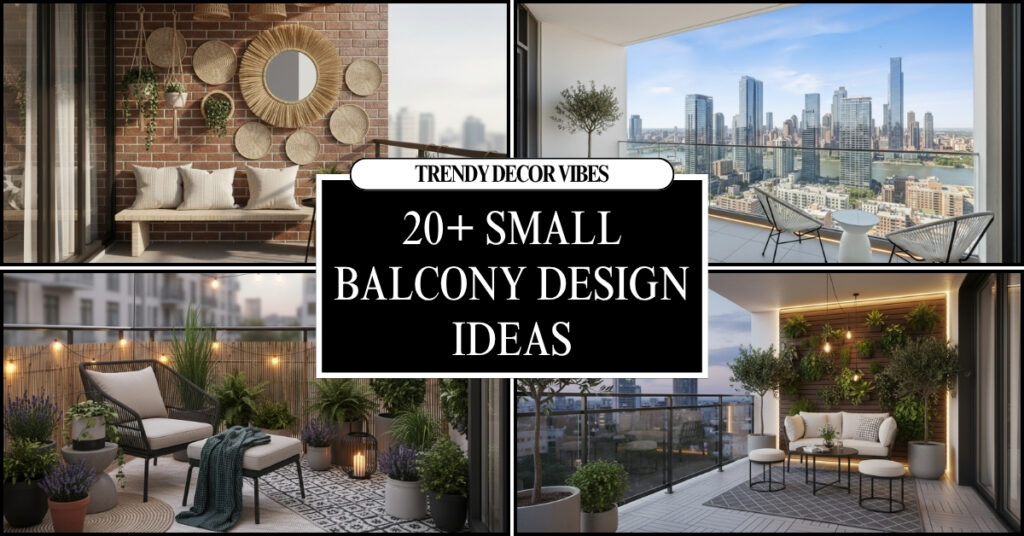 small balcony design ideas