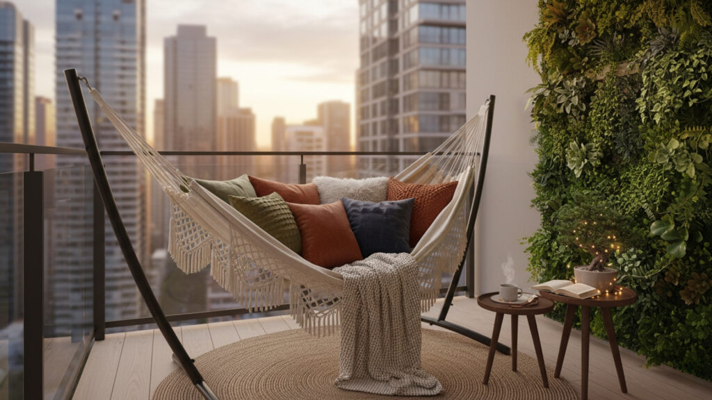 Small Balcony Hammock Ideas for Relaxed Outdoor Comfort Zone