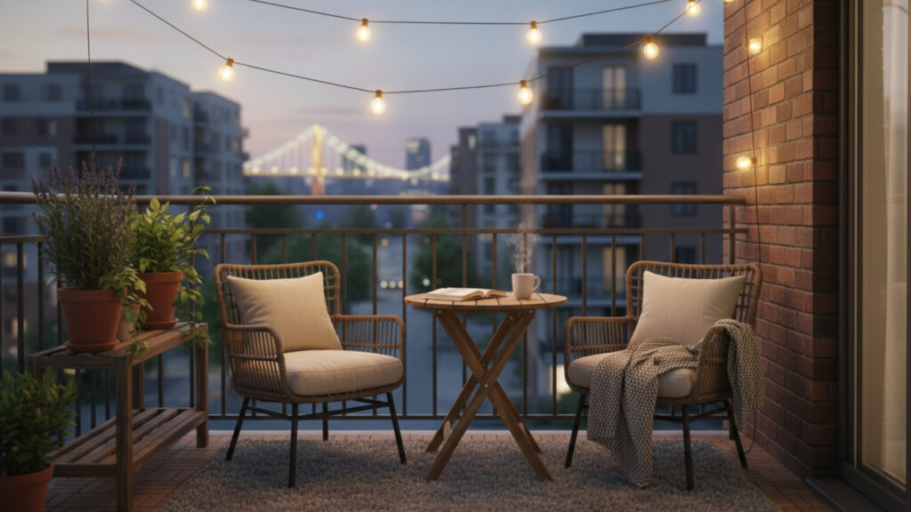 Small Balcony Seating Ideas for Comfortable Outdoor Relaxation Space