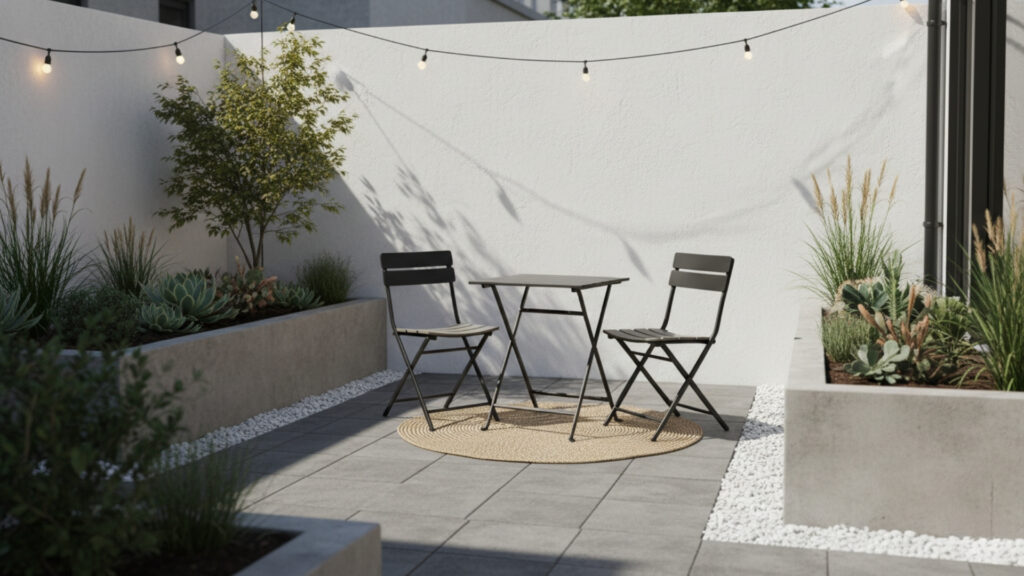 Small Patio Furniture Setup for Functional Outdoor Living Space