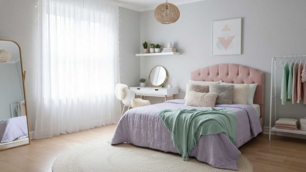 Soft Pastel Color Palette Ideas for a Calm and Stylish Bedroom