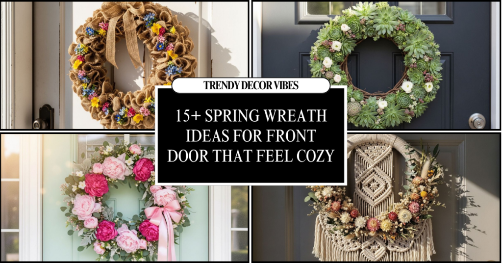 Spring Wreath Ideas For Front Door