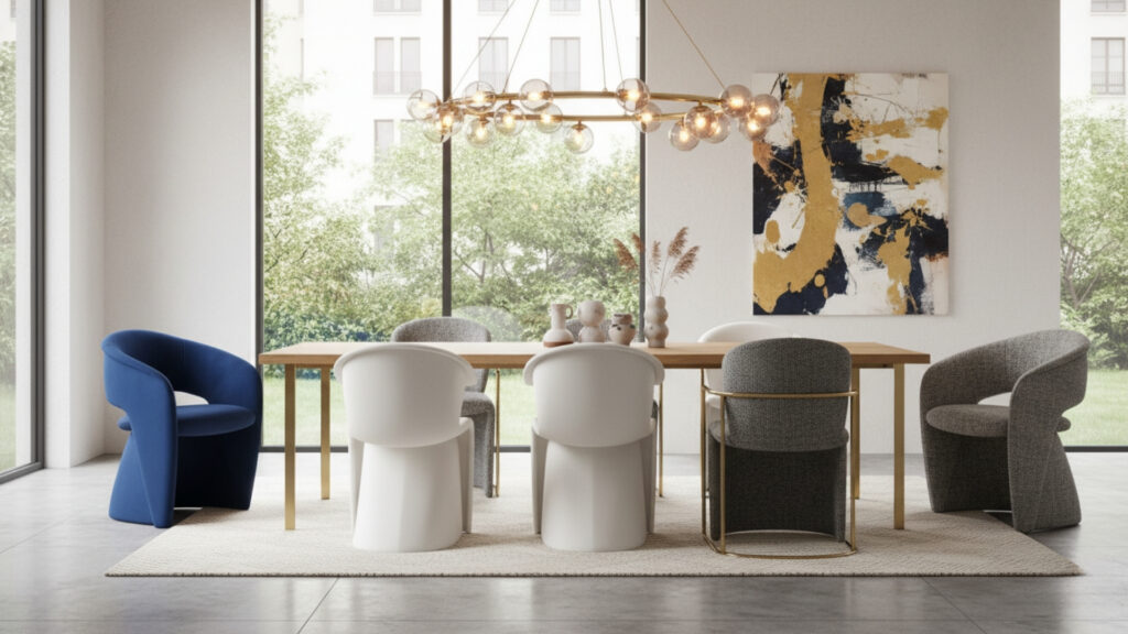 tatement Dining Chairs for Bold and Stylish Seating Design