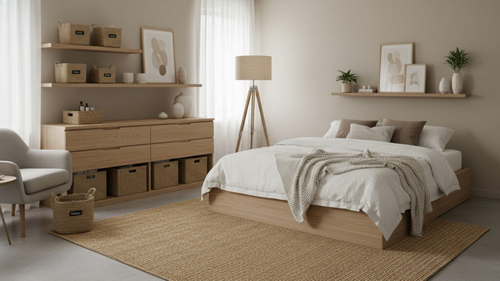 Stylish Storage Solutions to Keep Guest Room Organized Easily