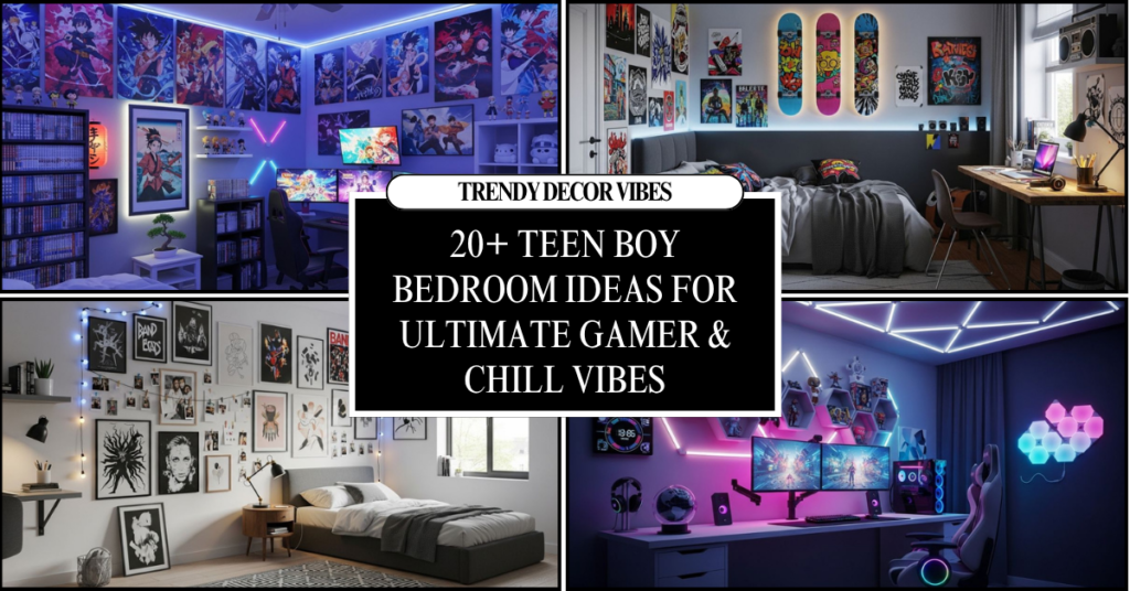 Teen Boy Bedroom Ideas