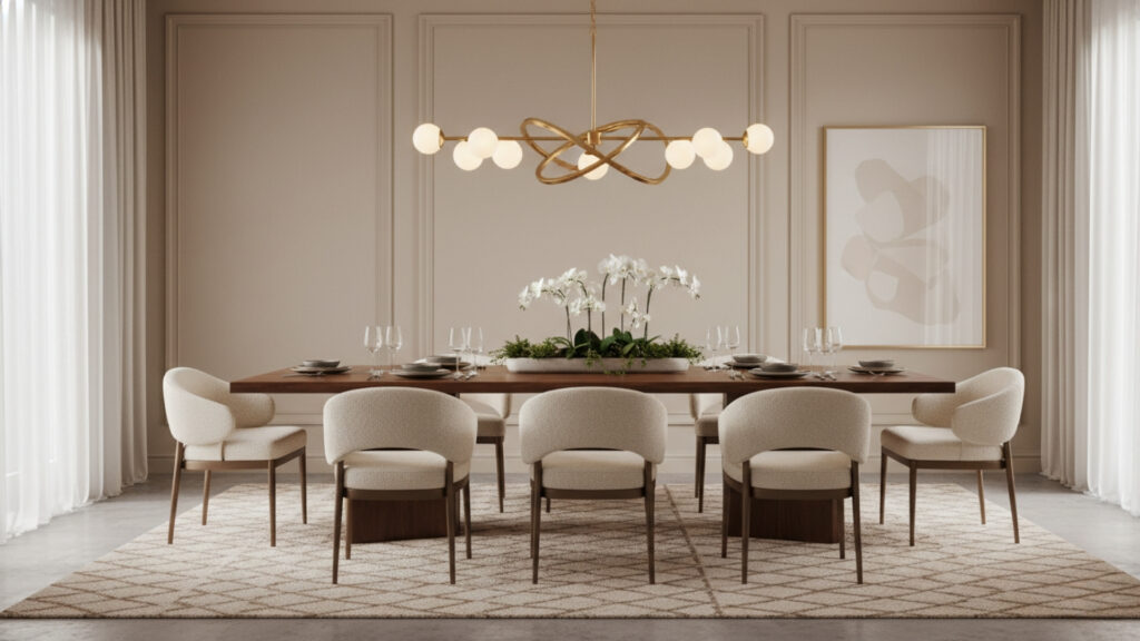 Upholstered Dining Chairs for Comfortable and Elegant Seating Style