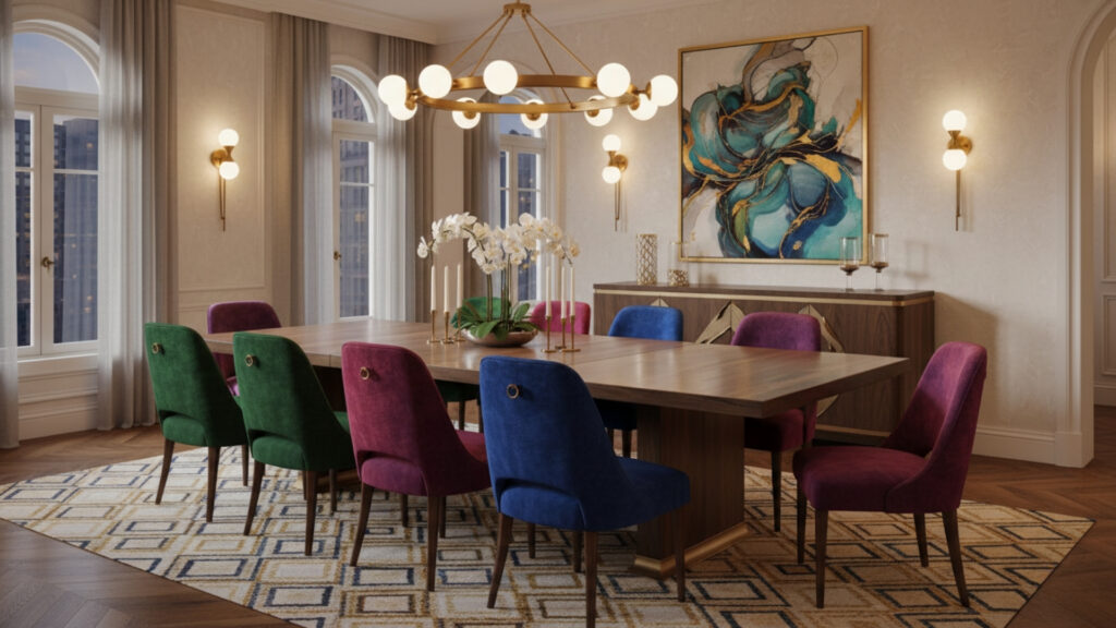 Velvet Dining Chair Ideas for Plush and Elegant Seating Comfort