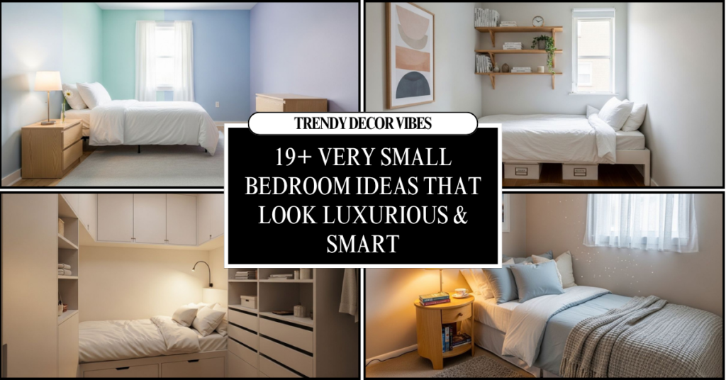 Very Small Bedroom Ideas