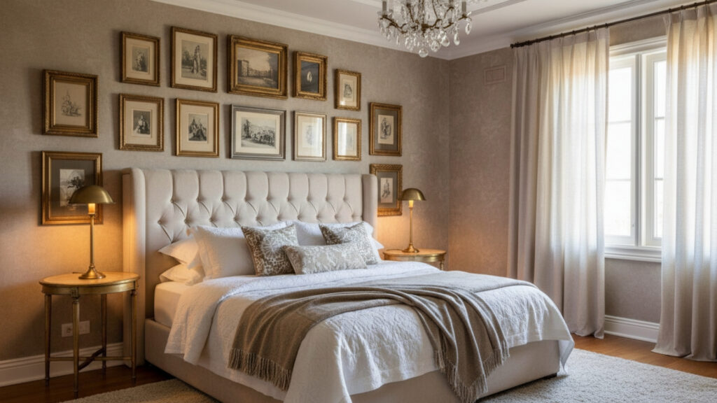 Vintage Frame Collection for a Timeless and Elegant Bedroom Style