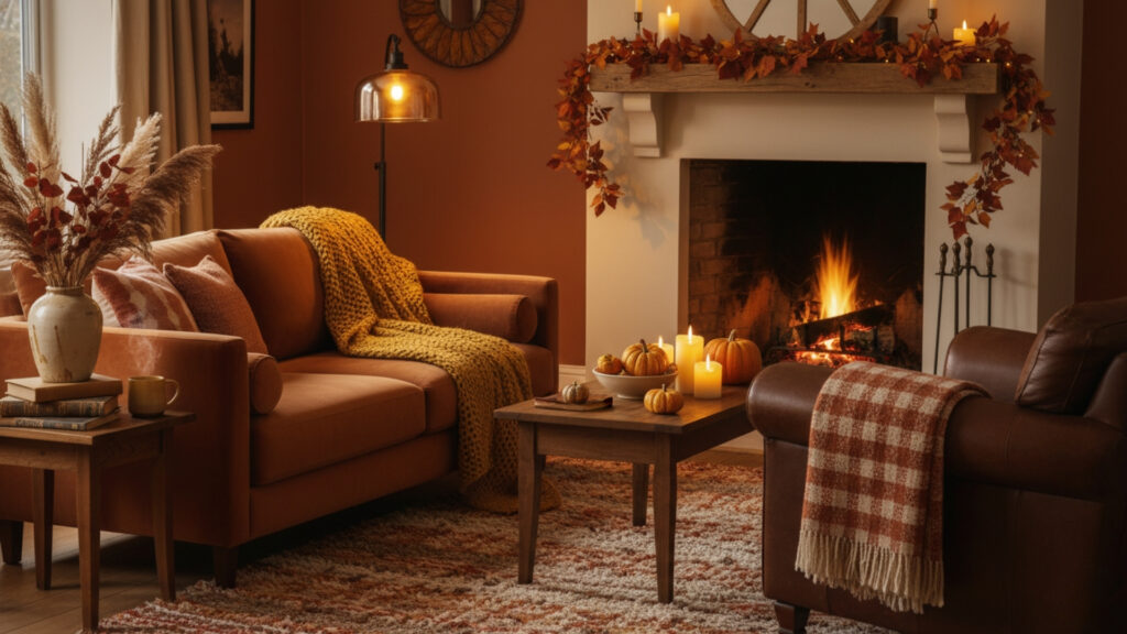 Warm Color Palette Ideas Using Rich Autumn Tones for Cozy Spaces