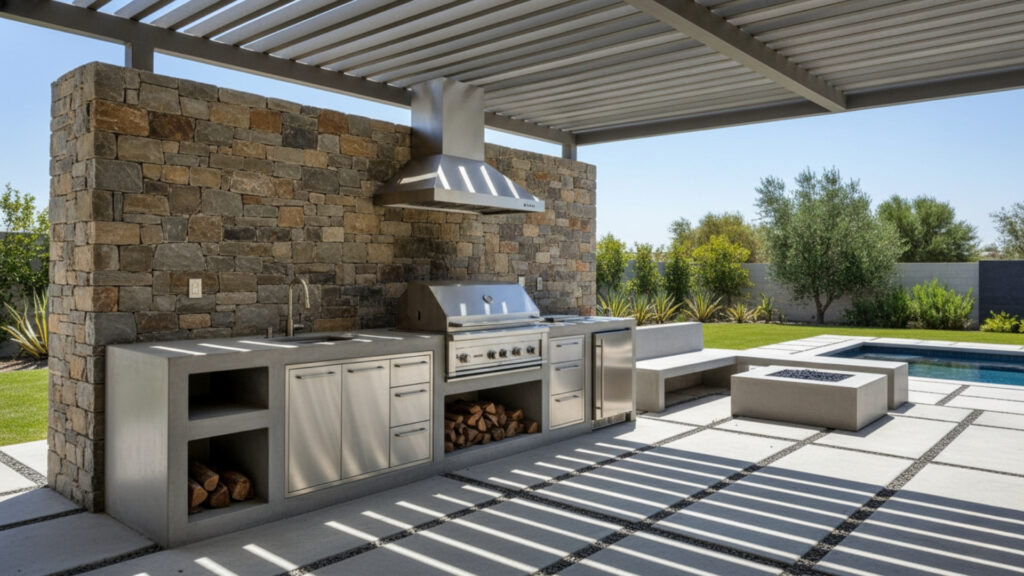 Weather-Resistant Materials for Durable Outdoor Kitchen Design