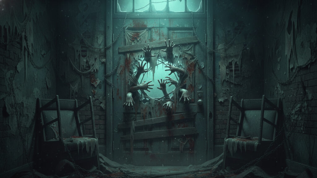 Zombie Apocalypse Door Design Ideas for Halloween
