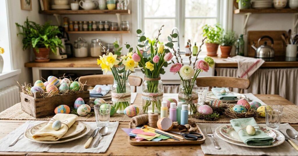 Budget-Friendly Easter Table Decor Ideas DIY Style