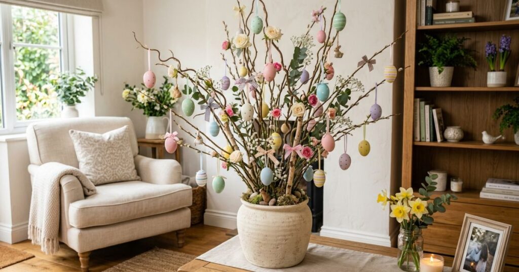 Creative Easter Egg Tree Display Ideas