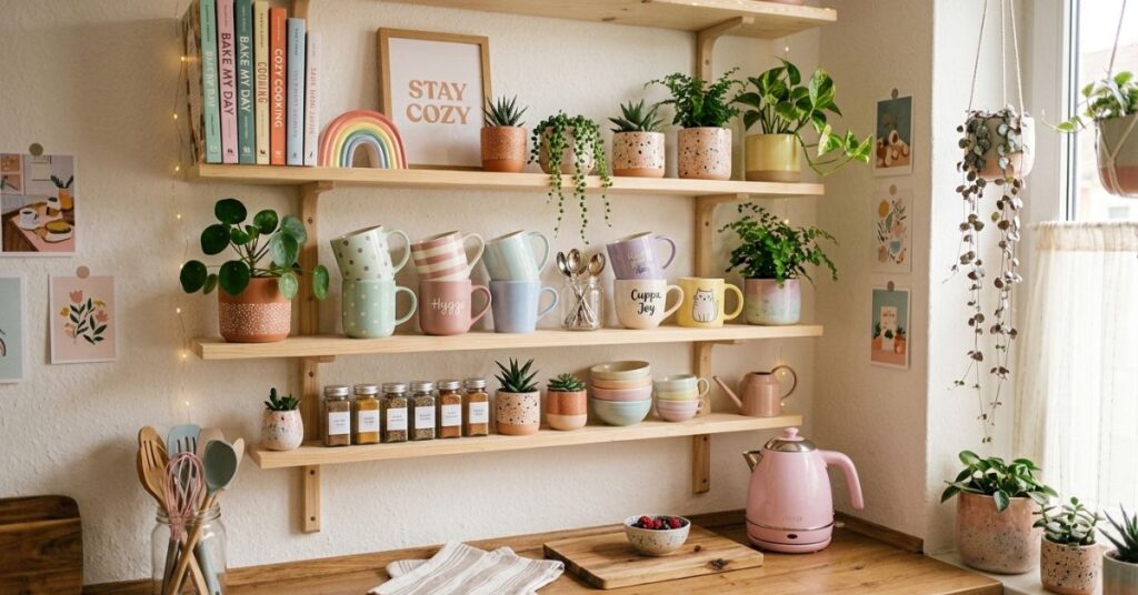 Small Kitchen Shelf Space-Saving Ideas