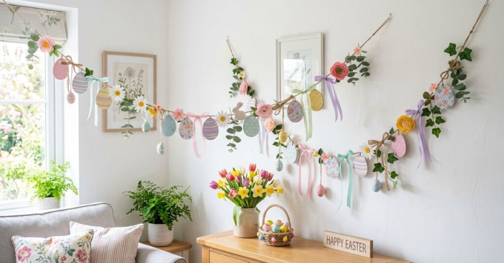 Easter Garland Decoration Ideas for Walls