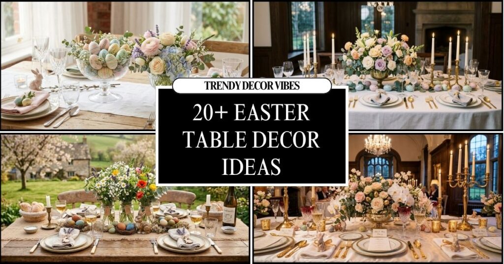 Easter Table Decor Ideas That Feel Magical & Fresh
