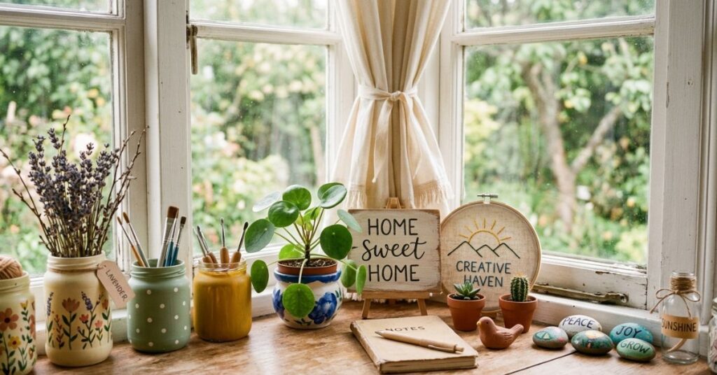 Easy DIY Window Sill Decor Ideas