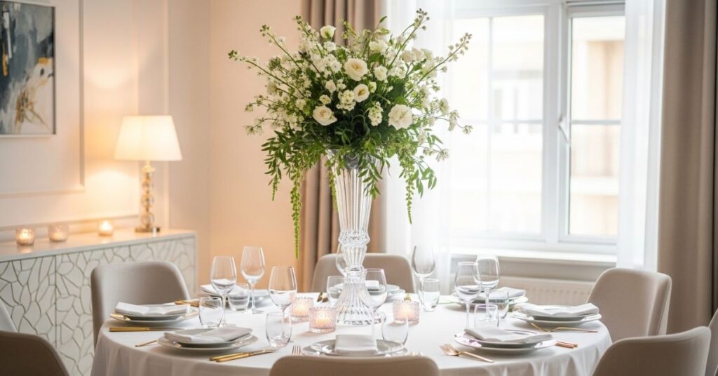 Elegant Centerpiece Ideas for Round Dining Tables