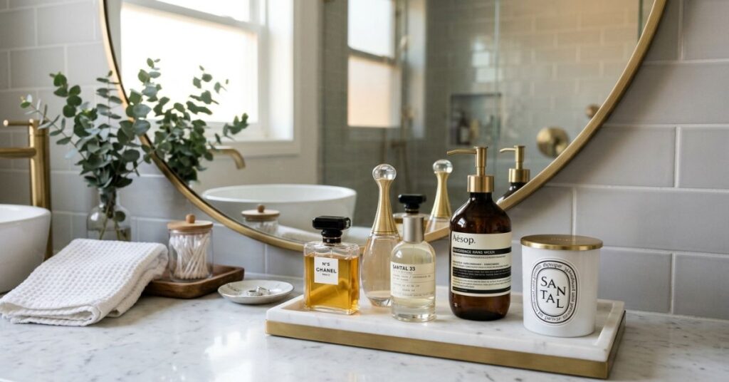 Elegant Tray Styling for Organized Counters