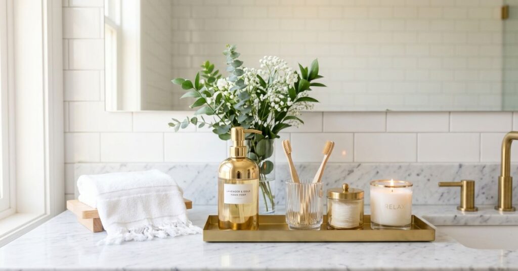 Gold Metallic Accents