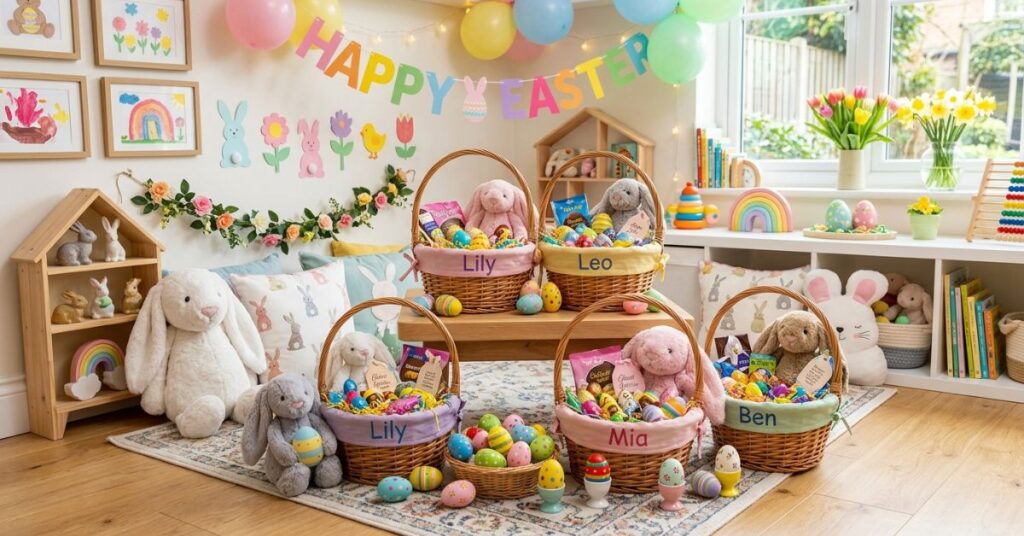 Kids’ Easter Corner Decorating Ideas
