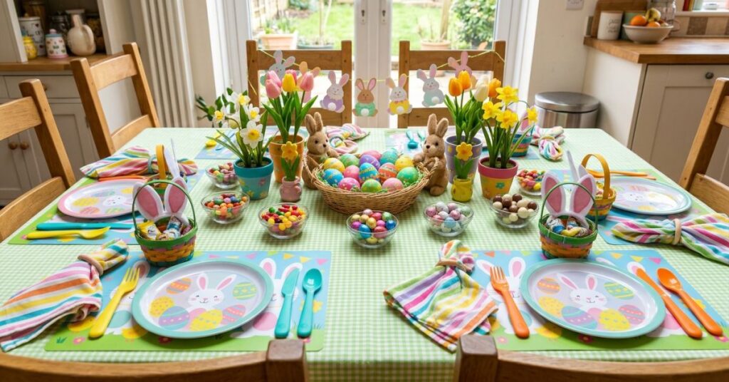 Kids-Friendly Easter Table Decor Ideas for Family Fun