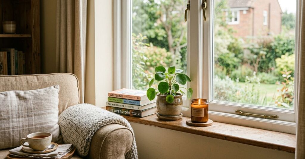 Living Room Window Sill Styling Tips