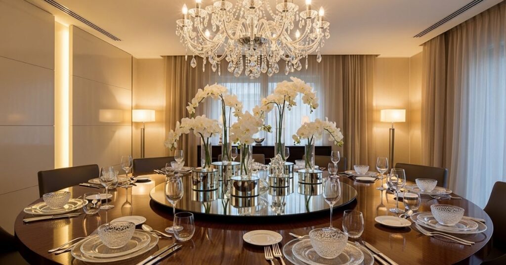 Luxury Crystal and Glass Table Decor Ideas