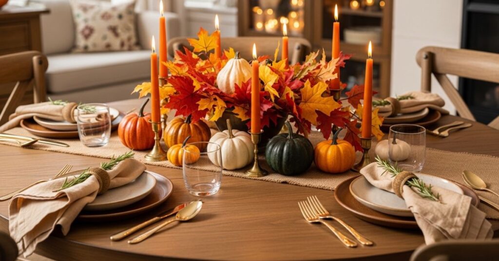 Seasonal Round Table Decor Inspirations