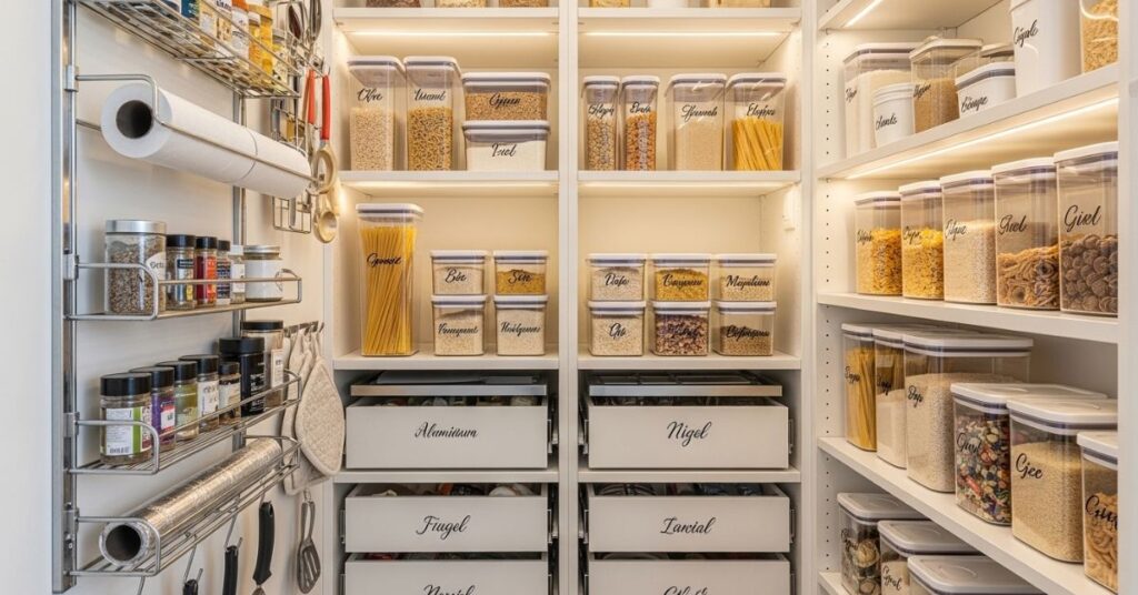 Small Pantry Organization for Tight Spaces