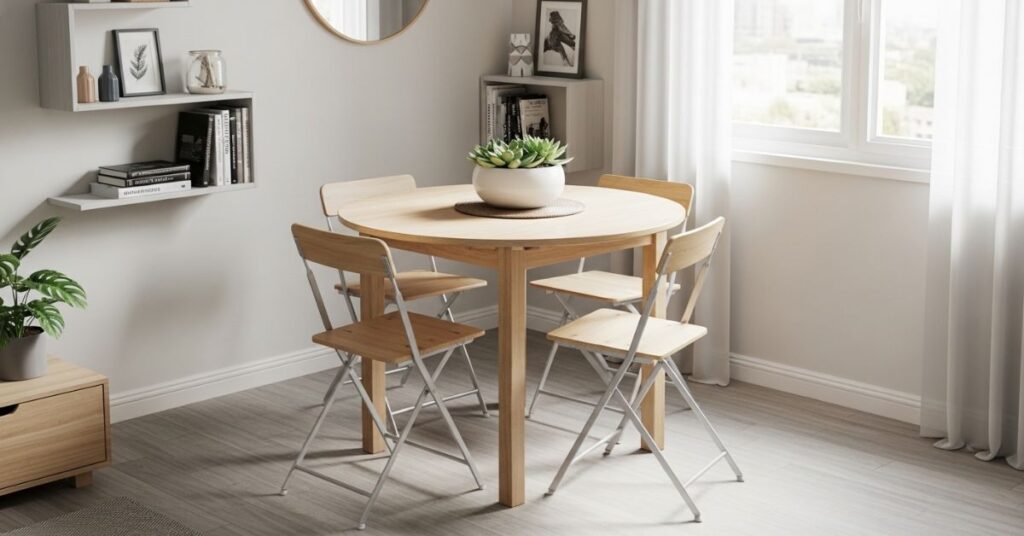 Small Space Round Dining Table Decor Tips