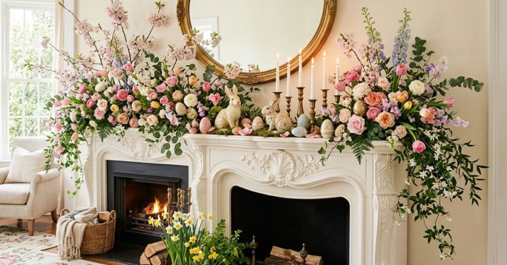 Spring Blossom Heavy Mantel Decoration