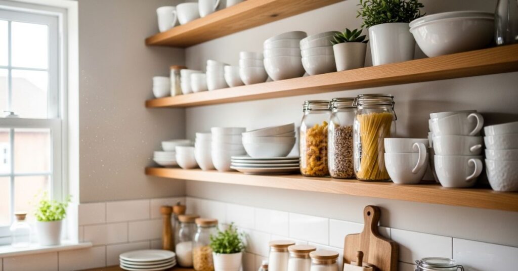 Timeless Open Shelving Concepts