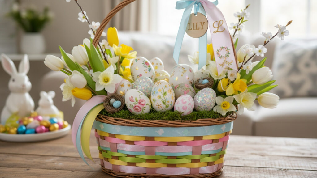 DIY Easter Basket Decoration Ideas for Stylish Personalized Displays