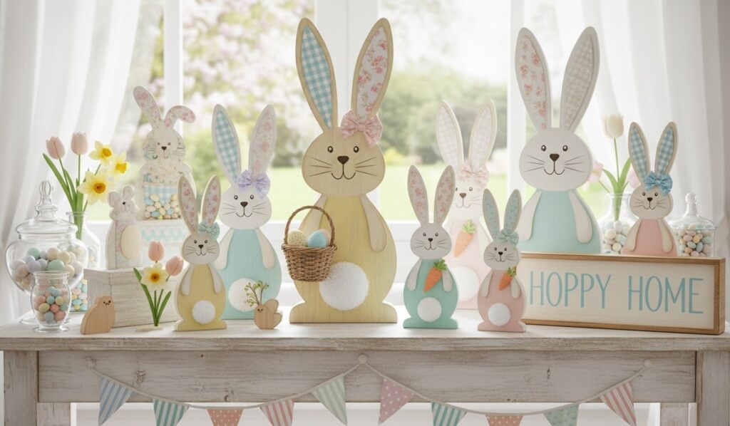 DIY Easter Bunny Decor Ideas for Playful Handmade Holiday Fun