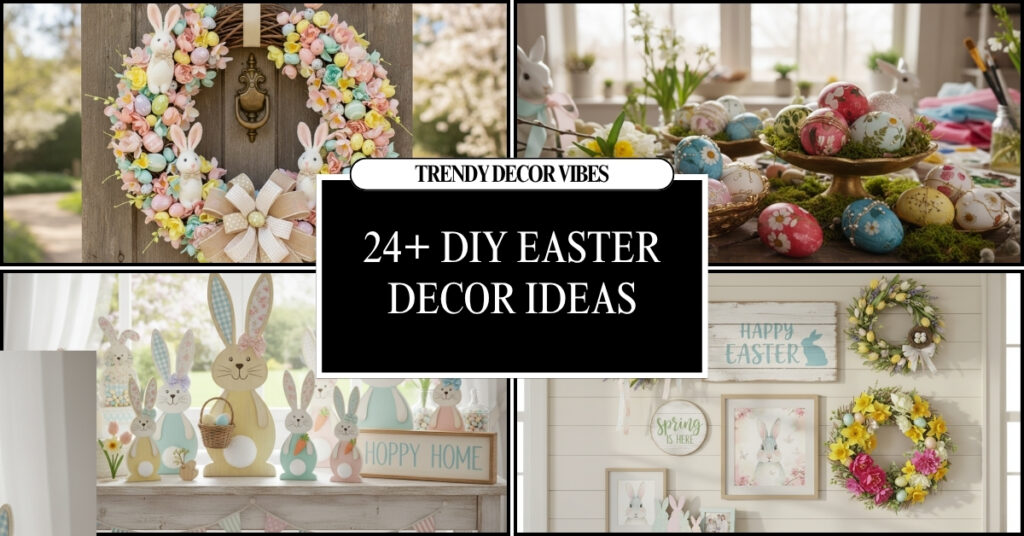 DIY Easter Decor Ideas for Creative Festive Spring Homes