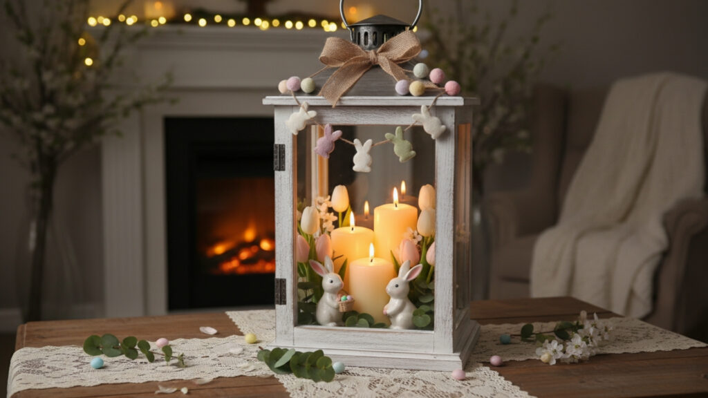 DIY Easter Lantern Decoration Ideas for Warm Handmade Glow