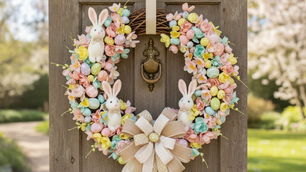 DIY Easter Wreath Ideas for Beautiful Handmade Front Door Decor