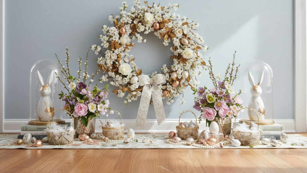 DIY Luxury Easter Decor Ideas for Elegant Handmade Sophistication