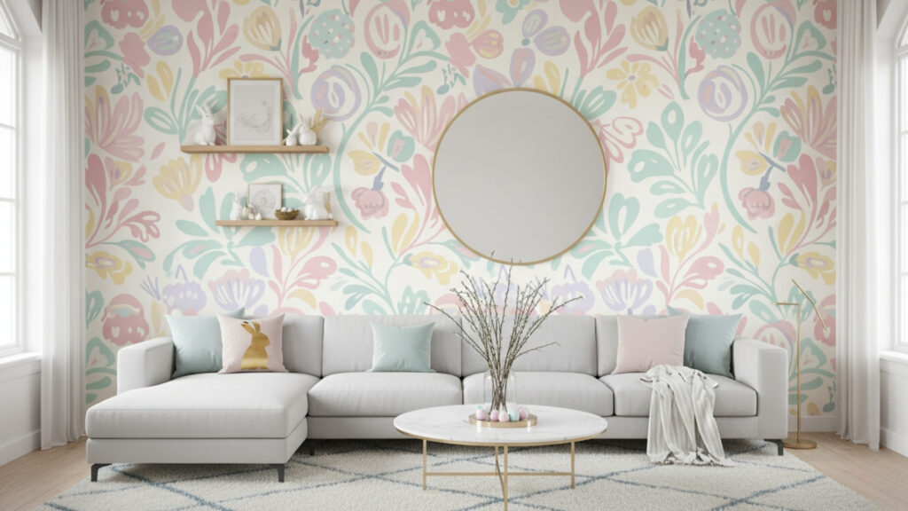 Easter Accent Wall Decor Ideas for Bold Seasonal Statements