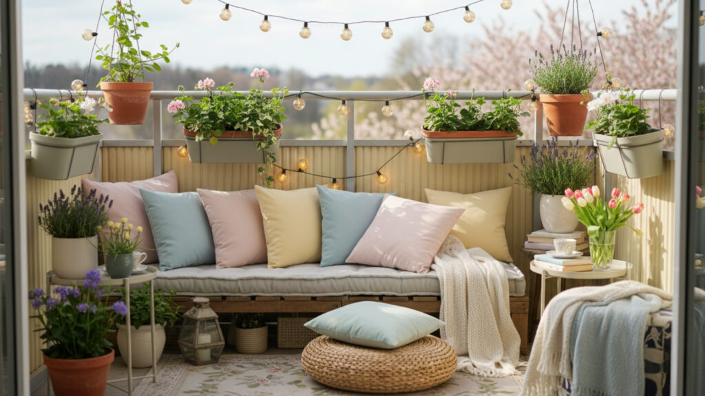 Easter Balcony Decor Ideas 2026 for Cozy Outdoor Relaxation Space