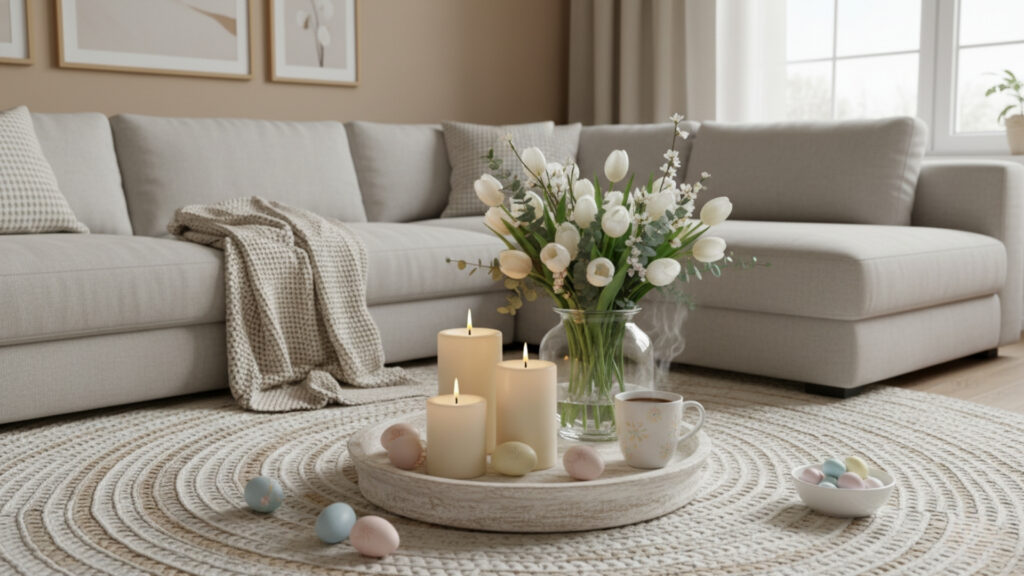 Easter Coffee Table Decor Ideas for Stylish Living Room Focal Points
