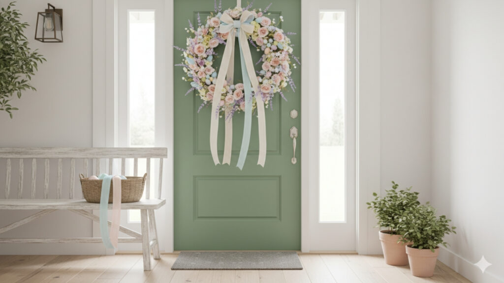 Easter Door Wreath Designs 2026 for Welcoming Entrance Style