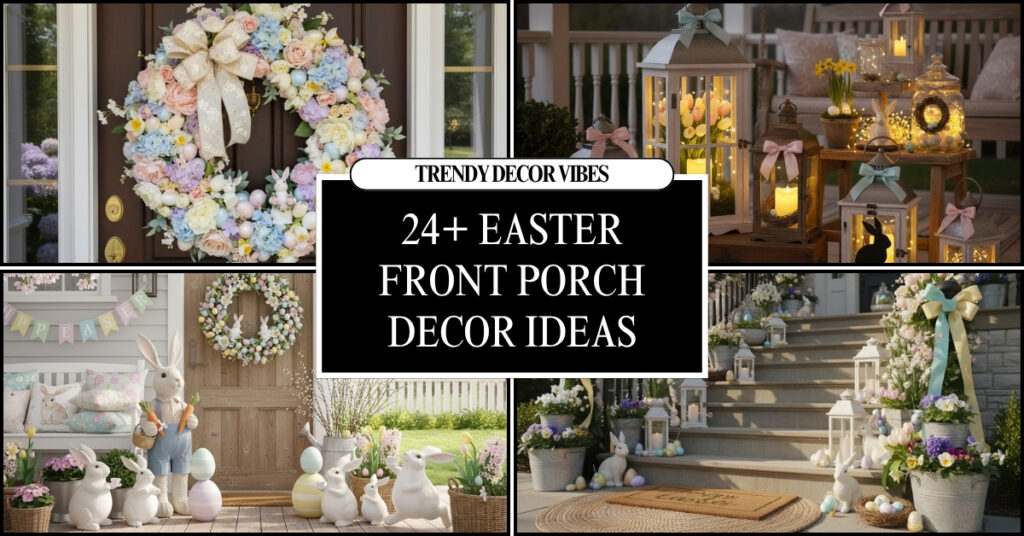Easter Front Door Decor Ideas