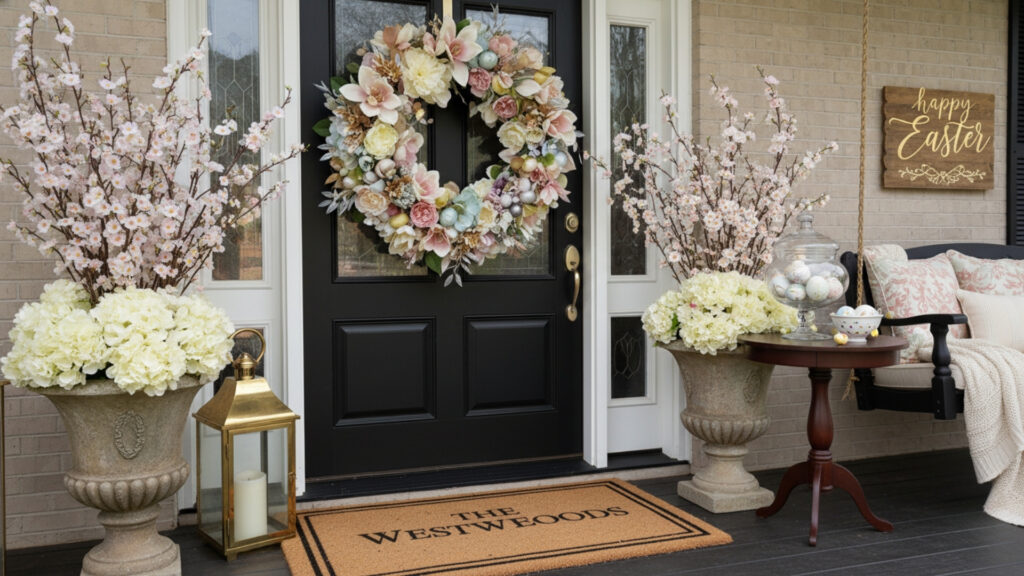 Easter Front Porch Luxury Decor Ideas for Elegant Seasonal Style