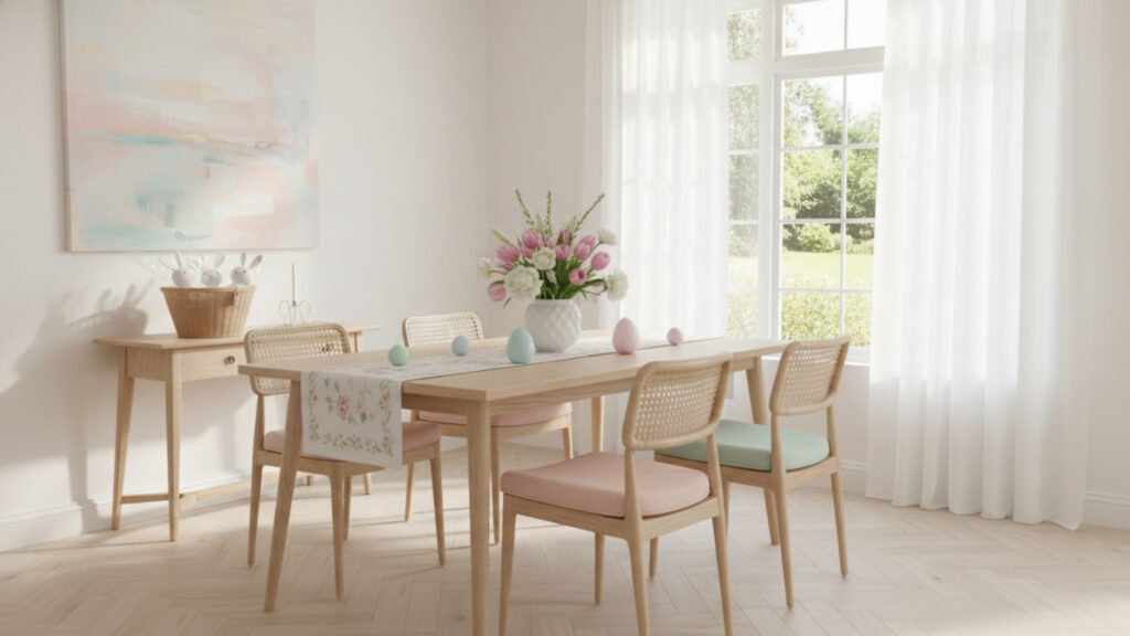 Easter Home Decor Ideas 2026 for Elegant Spring Atmosphere