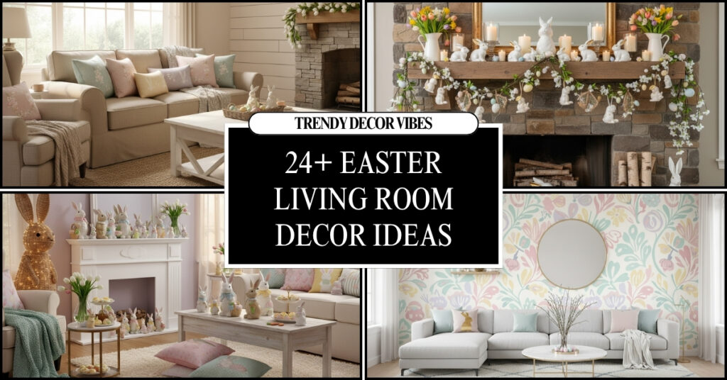easter living room decor ideas