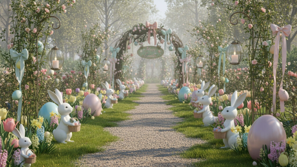 Easter Pathway Decoration Ideas for Charming Festive Walkways