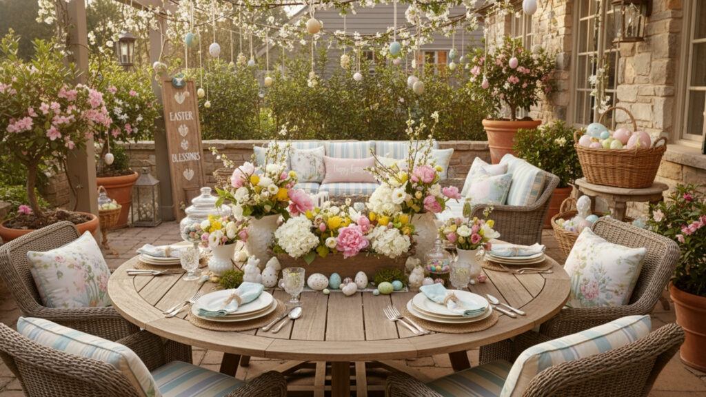 Easter Patio Decoration Ideas for Stylish Outdoor Gatherings